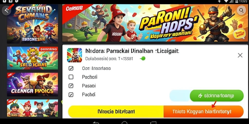 Tampilan menarik dari antarmuka ANDARA88.