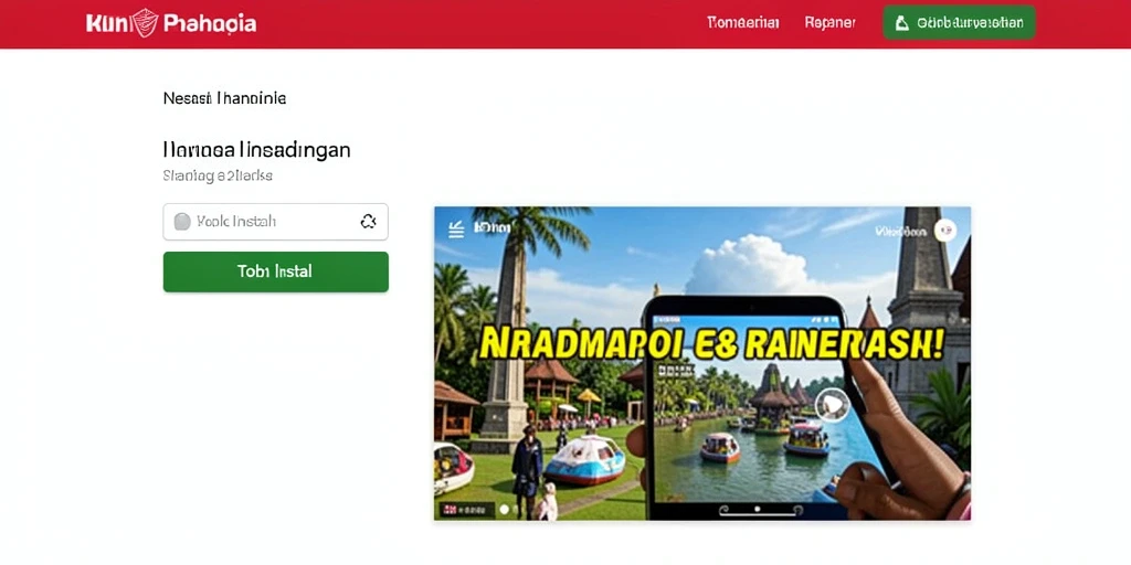 Tampilan antarmuka yang bersih dan sederhana.