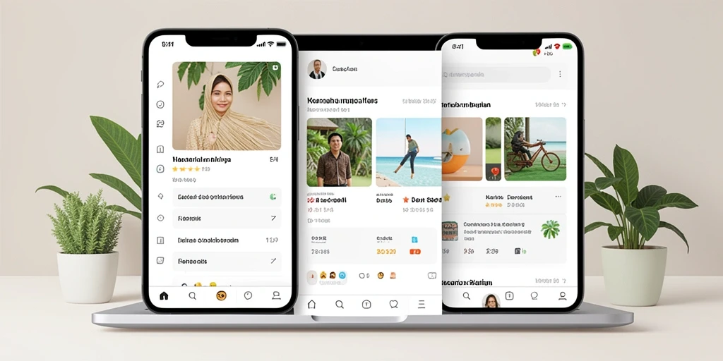 Tampilan antarmuka yang menarik dan user-friendly.