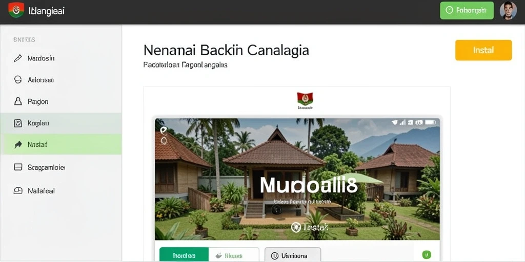 Tampilan awal permainan PP444 yang menarik dan dinamis.