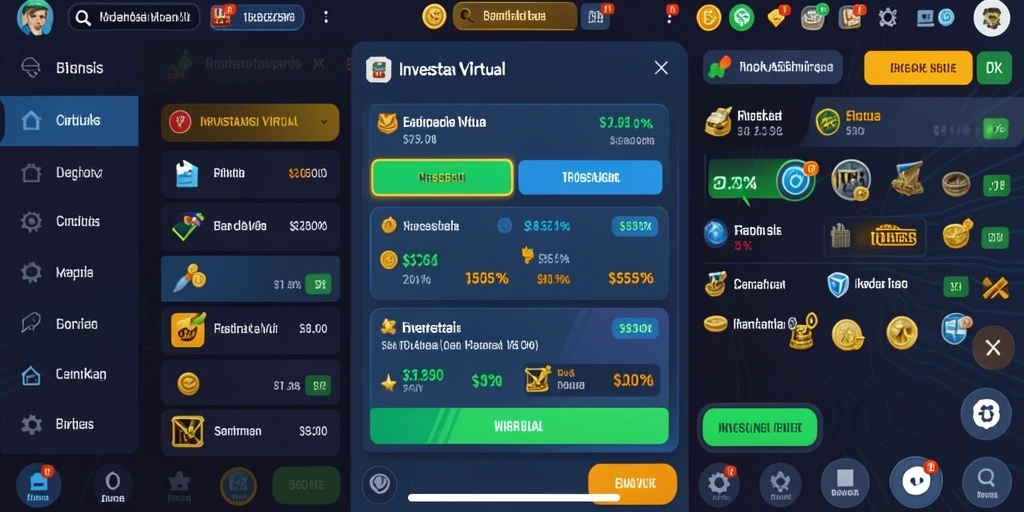 Tampilan menu utama yang menarik dan user-friendly.